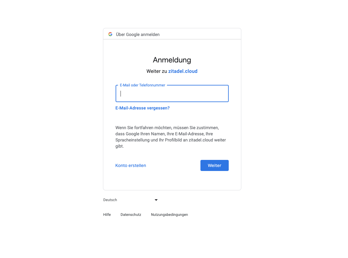 Google Login